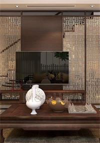 Bàn trà gỗ óc chó hiện đại tại biệt thự VinHomes Thăng Long